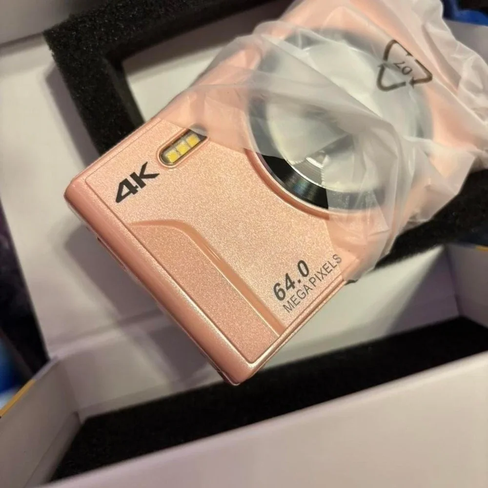 pink‎ 4k digital camera 64MP 📸